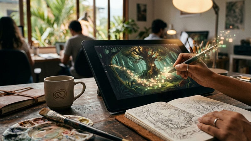 Why AI Won’t Replace You, but an Adobe-Powered Creative Will